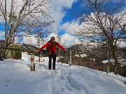 MONTE VACCAREGGIO (raggiunta quota 1430 m) da Malg (1078 m) di Dossena – 30genn26 - FOTOGALLERY